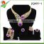 5 colors! Brilliant orange crytal necklace, bling chain necklace JQ025-3