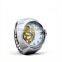 Hogift 2015 new ring watch Finger Ring Watch with stretchable Steel watchbands Elastic Quartz Adjustable Band