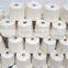 factory providing 30/1 white or dyed spun polyester yarn for knitting /weaving