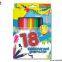 7 inch wooden crayon color pencil