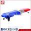 Blue/red/yellow LED light bar roof top emergency warning flash strobe light