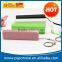 For promotion gift External power bank 2600mah prefume rechargeable emergency portable mobile charger