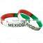 PRINTING FLAG SILICON WRISTBAND