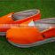 Orange new high end canvas casual shoes