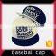 Blank sports 6 panel cotton snapback baseball cap