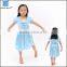 Halloween Blue Color Girls Princess Dress Costume for Party