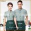 Fashion restaurant hotel customized waitress and waiter uniform design