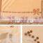 luxury lace border embroidery bamboo towel set