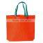 High quality green non woven tote bag printed your own logo from advance shopping bag machine