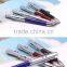 Fashion laser pointer pen custom promotional metal ball pen with led torch light