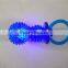 New develop LED light Glow In Dark kick fetch pet chew toys TPR material