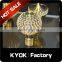 KYOK Home decor curtain rod finial, hot sell single curtian rod ends cap,aluminium curtain rod accessories