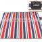 Portable Folding Roll-up Weighted Waterproof Picnic Beach Blanket Picnic Blanket Tote
