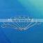 manufacturer 3.3 inch Eco-friendly disposable transparent plastic round head fruit forks bulk production
