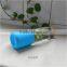 500ml wide top pyrex glass water bottle with bamboo top
