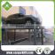 four post automatic hydraulic double car parking lift system