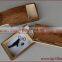 Wooden Photo Storage Gift Box with USB Box Packaging