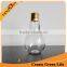 500ml Light Bulb Glass Novelty Jar with Gold Lid