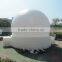 2016 single layer giant white inflatable 3D projection dome tent from China