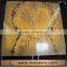 Bookmatch translucent background yellow onyx