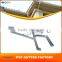 Guangzhou building material Wanael durable Africa Ghana square PVC Gutter System, Clear PVC Gutter
