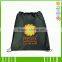 Promotional non woven cute printing drawstring bag