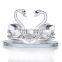 Handmade beautiful wedding gifts crystal swan