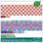 Cheap fabric from China plaid pattern microfiber fabric for home textile