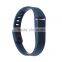 16 solid color available TPU+TPE material polka dot replacement wristband for fitbit flex bracelet with clasp with factory price