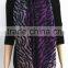 Patchwork Printed Wool Scarf with fringe