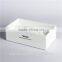 elegant handmade black acrylic tissue box/acrylic napkin holder/acrylic tissue box cover with logo
