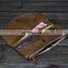 New Handmade Wallet, Men and Women's Retro Wallet, Long Leather Wallet