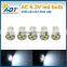 White Ba9s pinball led bulb for india coin operated game pinball machine