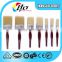 Free sample plastic handle stainless steel ferrule paint brush set                        
                                                Quality Choice