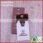 Engraved cardboard luggage printed hang tags with reinforced eyelets