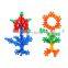 150PCS snowflake blocks kids plastic building blocks toys