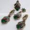 Unique Design !! Turkish Multi Colour 925 Sterling Silver 4 Pieces Set, Unique Silver Jewelry, Silver Jewelry 925