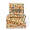 takeout kraft paper pizza box