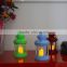 Promotion Poppas BS10 Classic ABS Plastic Cheap colorful decoration Hurricane lantern,angel candle holder