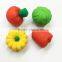 Eraser toy vegetables & Fruits wholesale