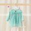 sequined shiny lace gauze baby girls party wear dress