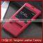 PU Leather wallet flip case for sony xperia Z3,window view cover for sony xperia