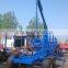 High quality Europe best selling ZM8006 8 tons Log loading trailer with crane