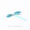 Fashion girls kids colorful chiffon Bunny Ears metal hair CLIPS PINS