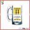 promotional glass mug stanley cup shaped beer mug