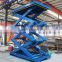 In-ground Warehouse hydraulic scissor lift table