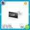 007 Fashion Custom Square Fill Black Color Soft Enamel Cufflinks