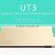 2017 Christmas Gift Patent design 5W 2 USB Port Mobile charger 5000mAh Li-polymer power banks with Built in cables