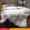 2016 New Fashion Beautiful White Plush Goose Down Silk Baby Quilt