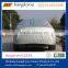 Grey color polyester waterproof car cover, suitable for all models